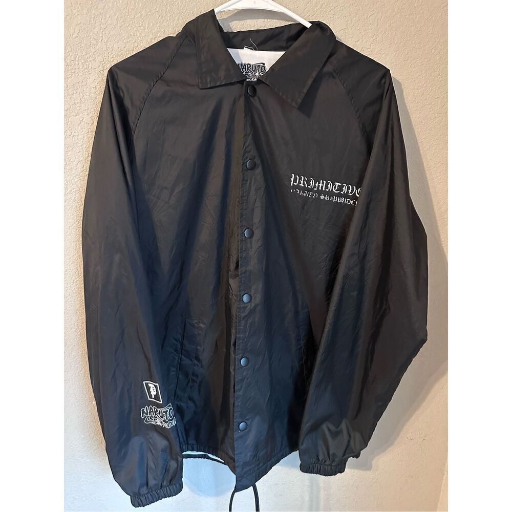 Primitive X Naruto Shippuden Hiden Coaches Jacket
